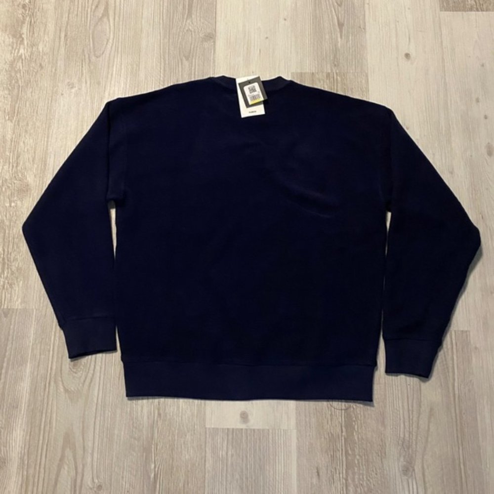 Converse Carpenter Crew Men’s Sweater Blue Pullover Size 10019956-A02 - Picture 7 of 7